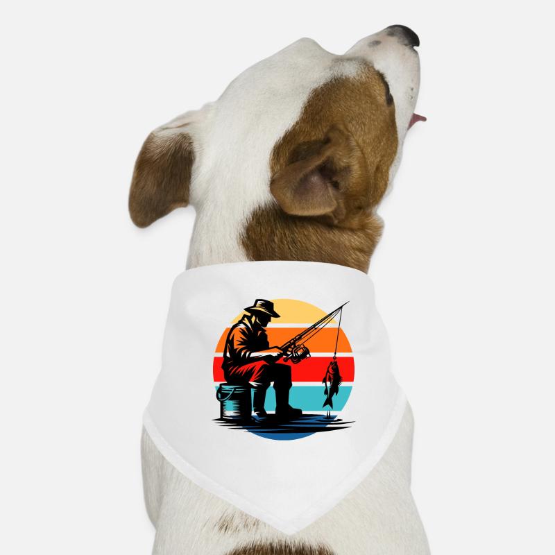 Angler Dog Bandana