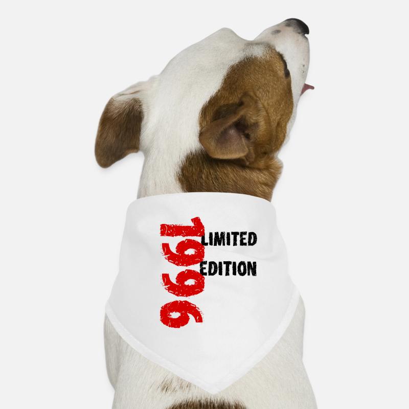 1996 édition limitée 27e anniversaire cadeau Fun Bandana pour chien