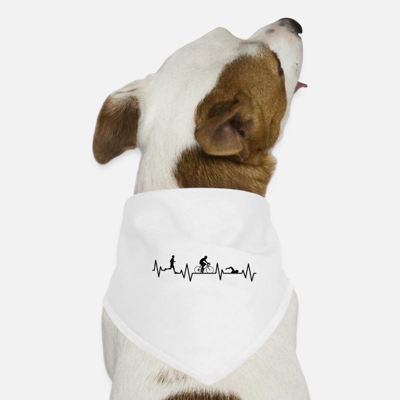 Triathlon Triathlet Hunde-Bandana