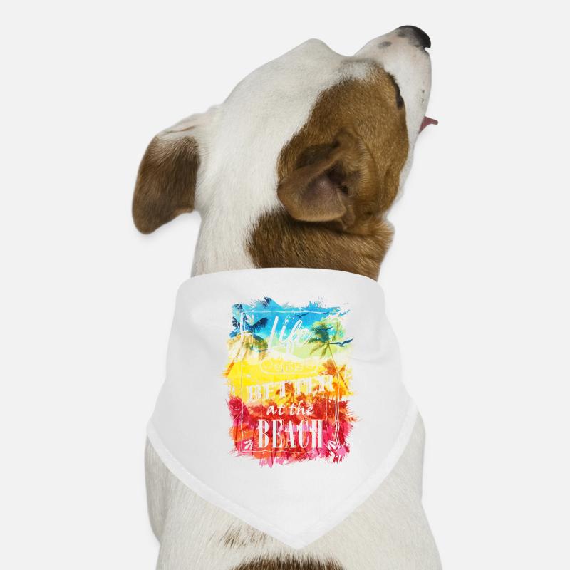 Beach Better Life Dog Bandana