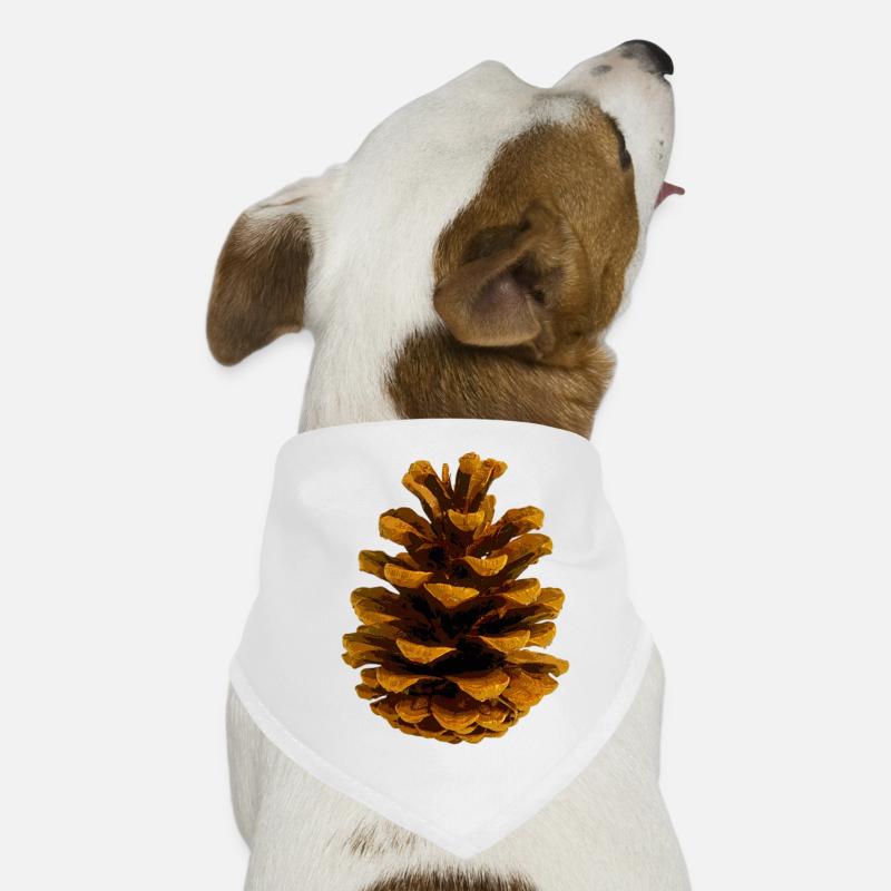 Pine cone Dog Bandana