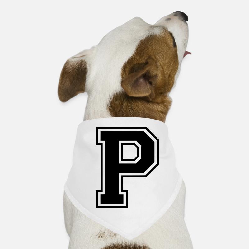 p - Hunde-Bandana - Weiß