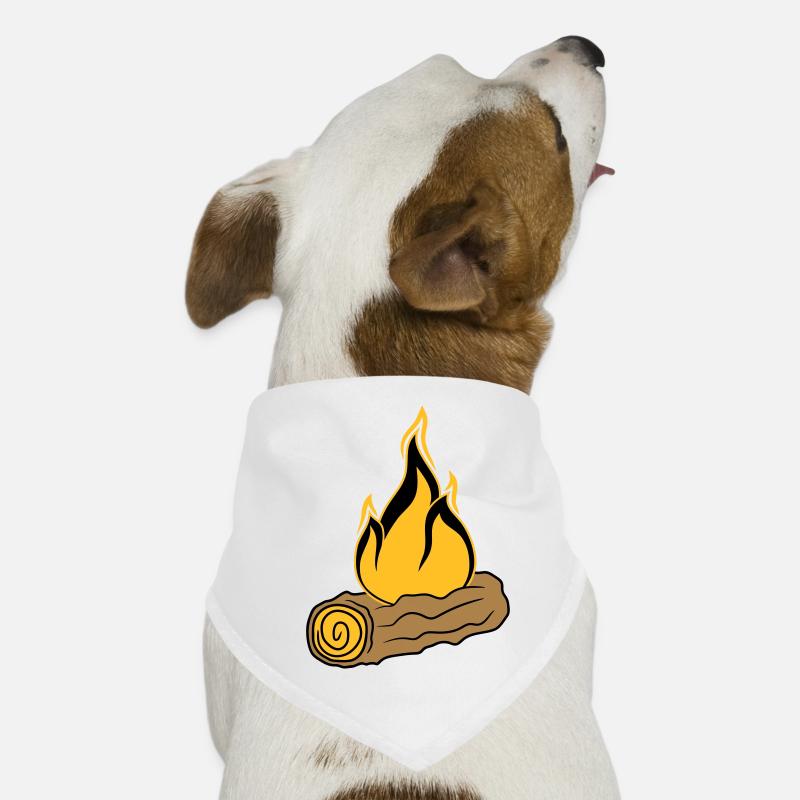 bois branche forêt arbre tronc gravure sur bois forêt feu son Bandana pour chien