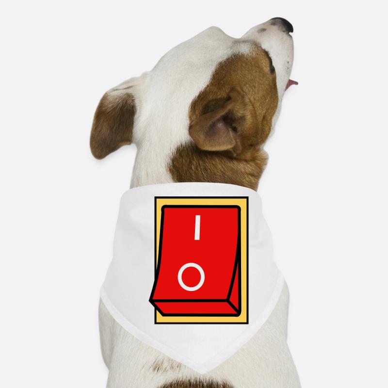 COMMUTATEUR ON - OFF Bandana pour chien