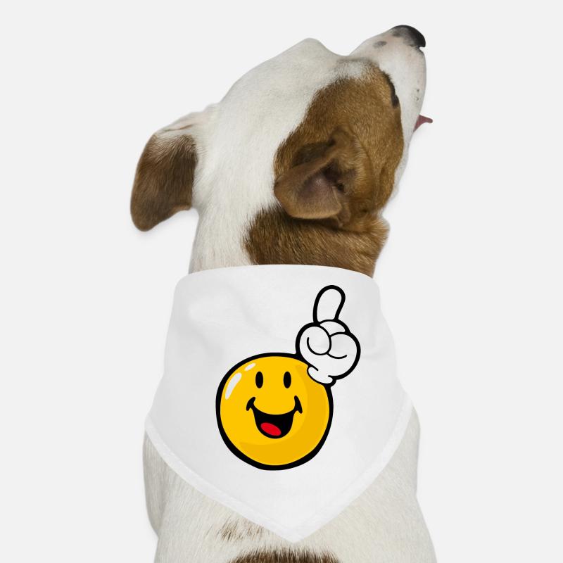 Smiley Eager Dog Bandana