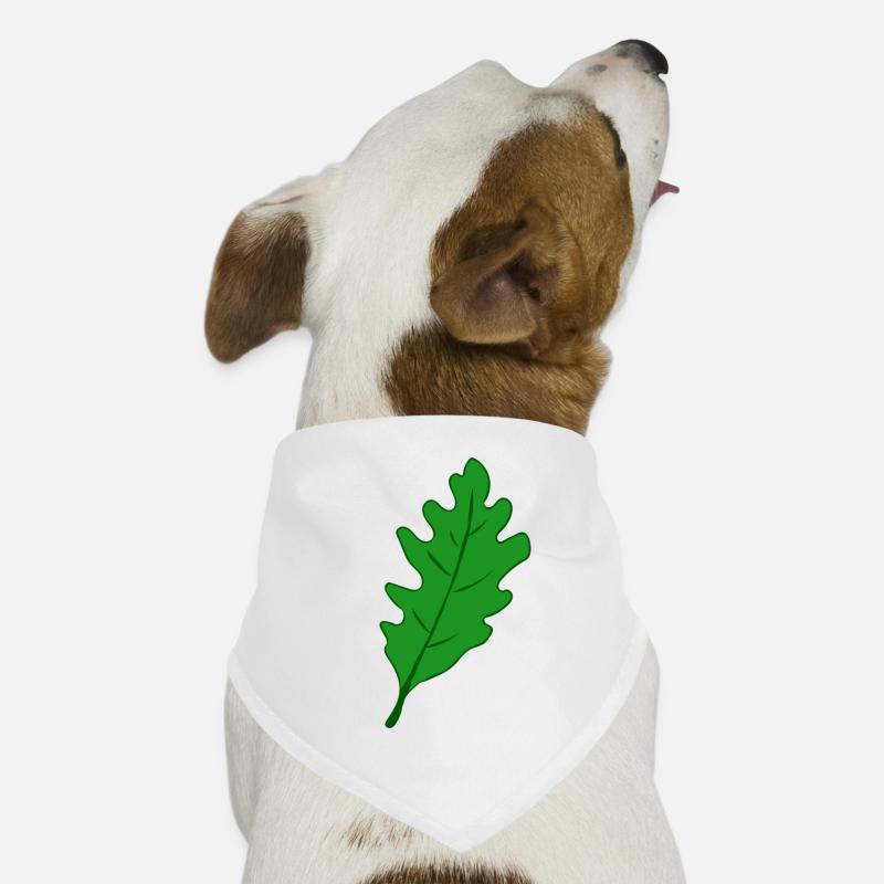 Chêne - Feuille de chêne Bandana pour chien
