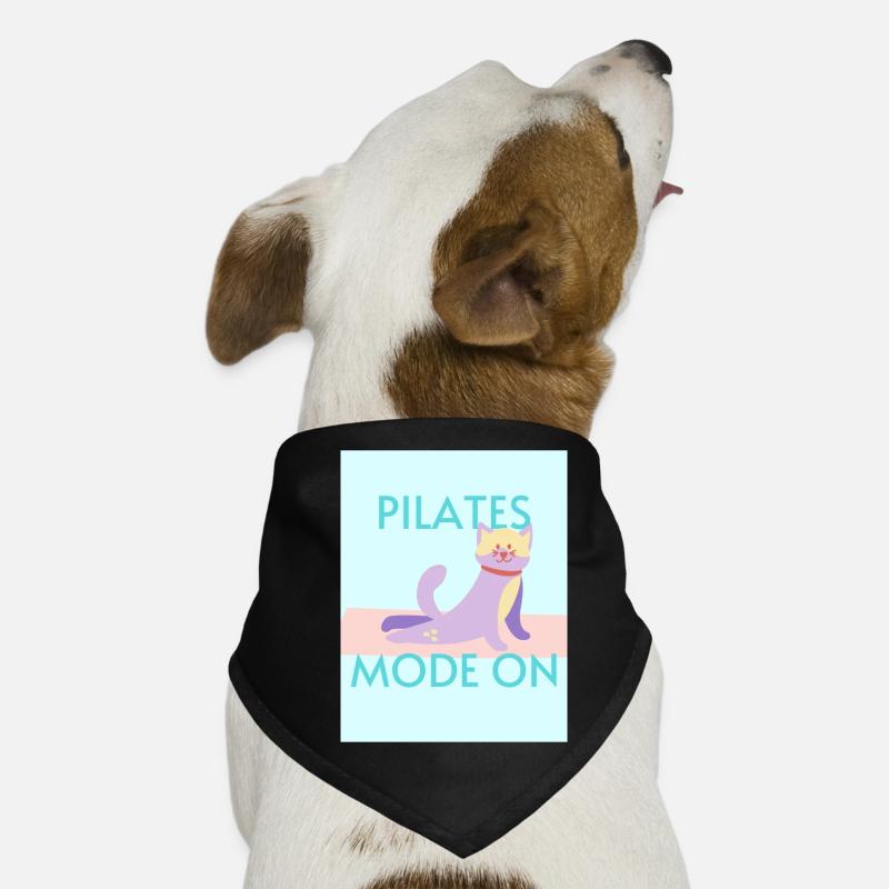 Pilates mode on Bandana pour chien
