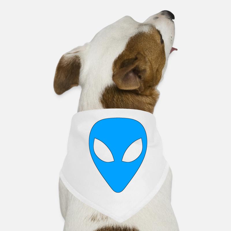 Alien - (Blau) Hunde-Bandana