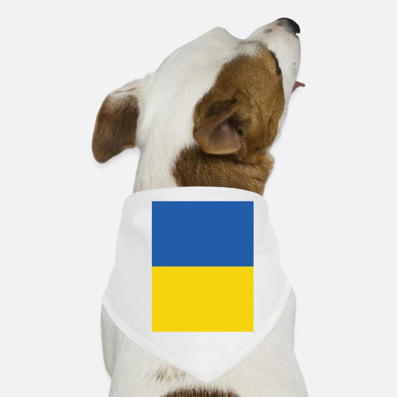 Solidarité avec l’Ukraine Bandana pour chien