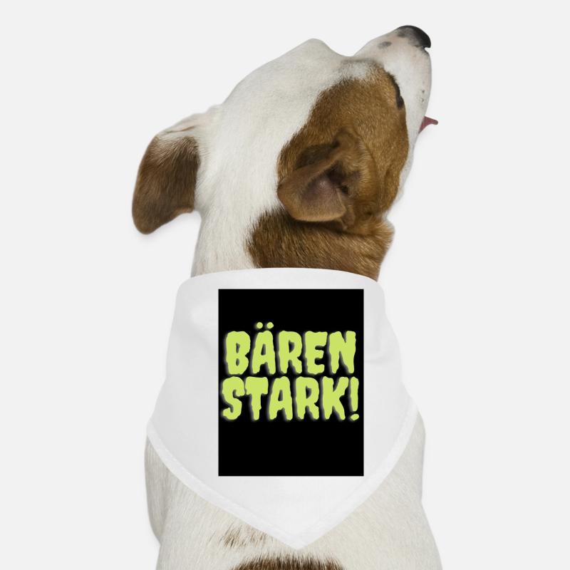 Bären stark Hunde-Bandana