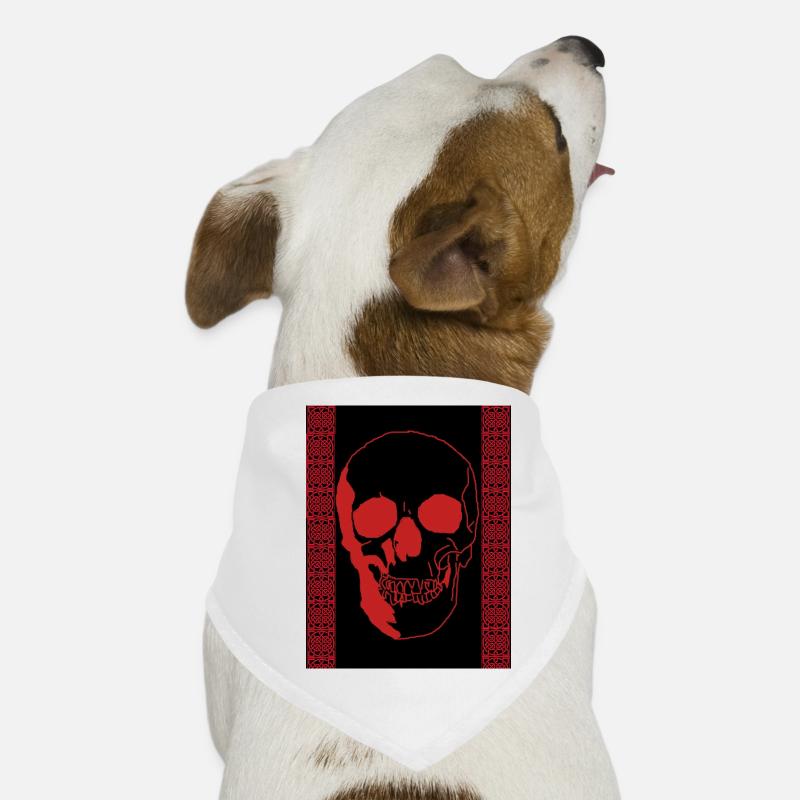 Celtic Skull Dog Bandana