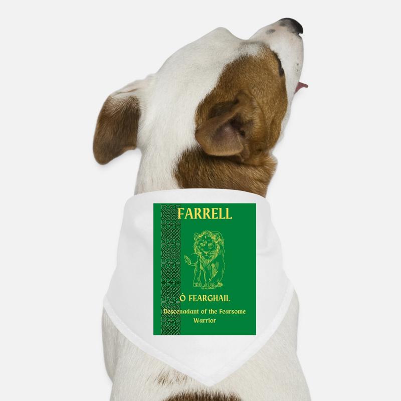 FARRELL SURNAME Dog Bandana