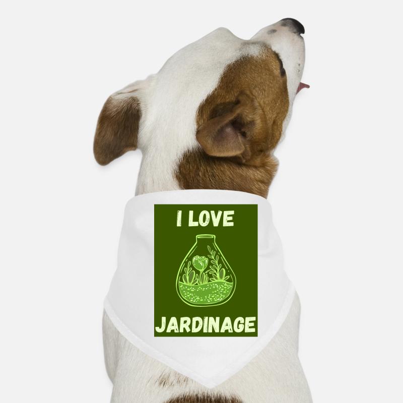 FEDER. GARTENARBEIT. RUHESTAND. FEDER. GARTEN. Hunde-Bandana