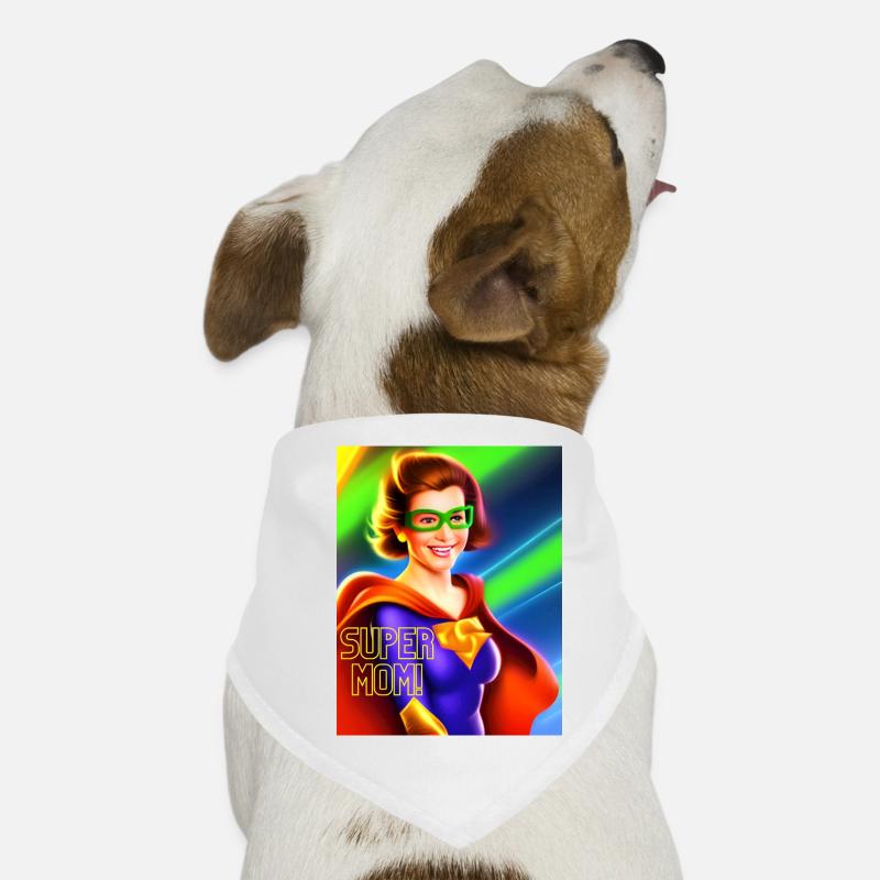 Super Mom! Dog Bandana