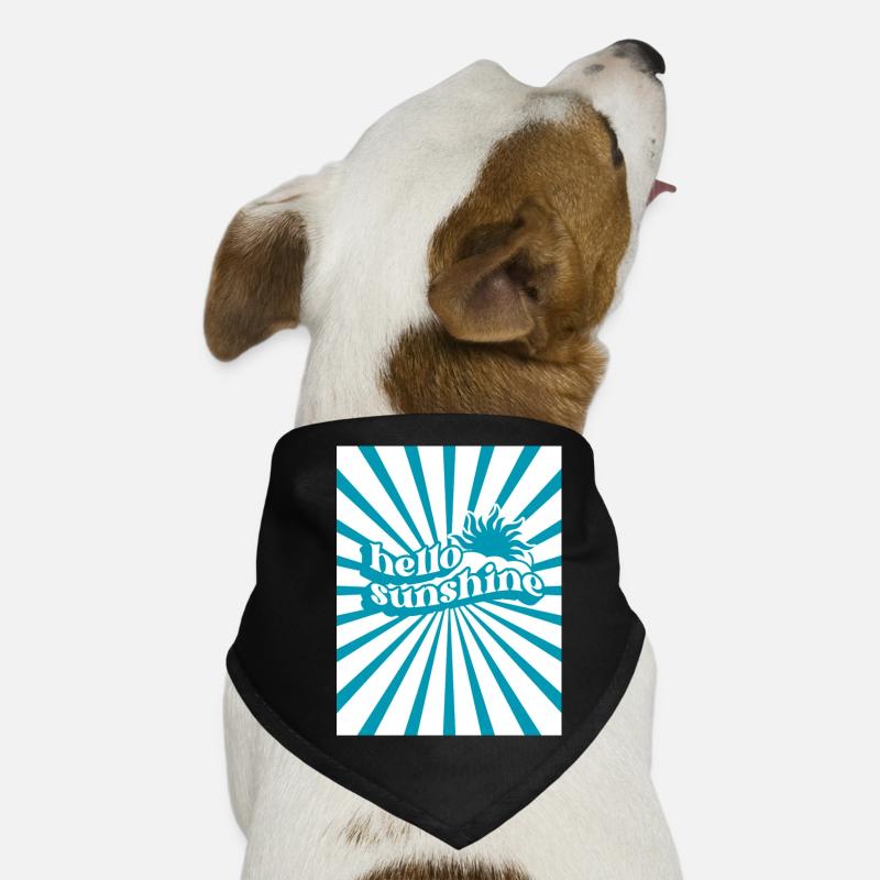 Retro summer Dog Bandana
