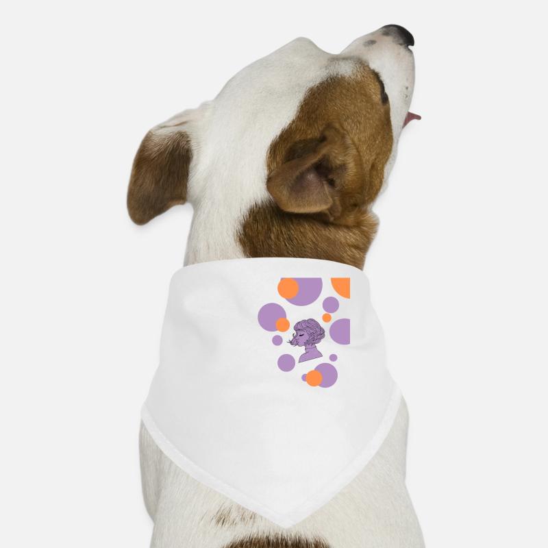 Pull cosmique Girl Side View Bandana pour chien