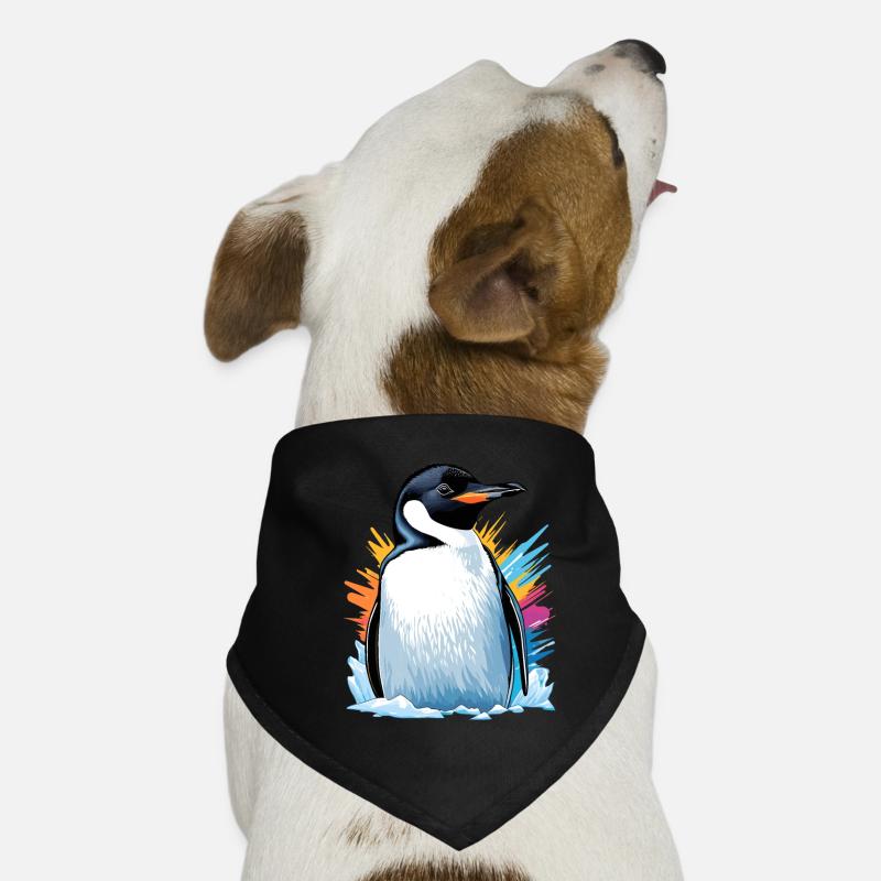 Kaiserpinguin Hunde-Bandana