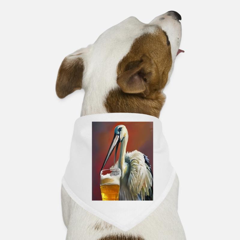 Storchen-Bier Hunde-Bandana