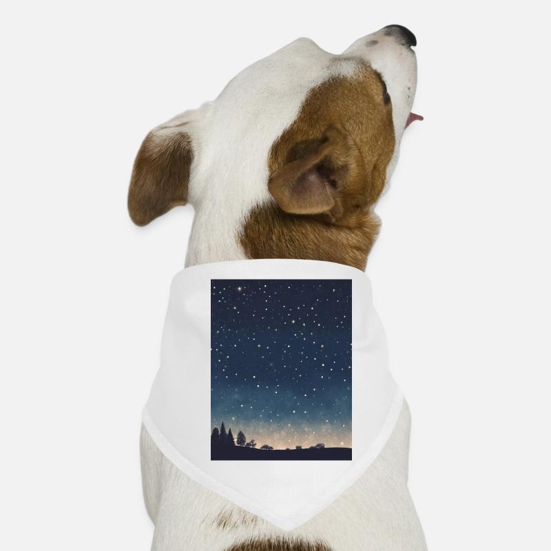 Starry sky Dog Bandana