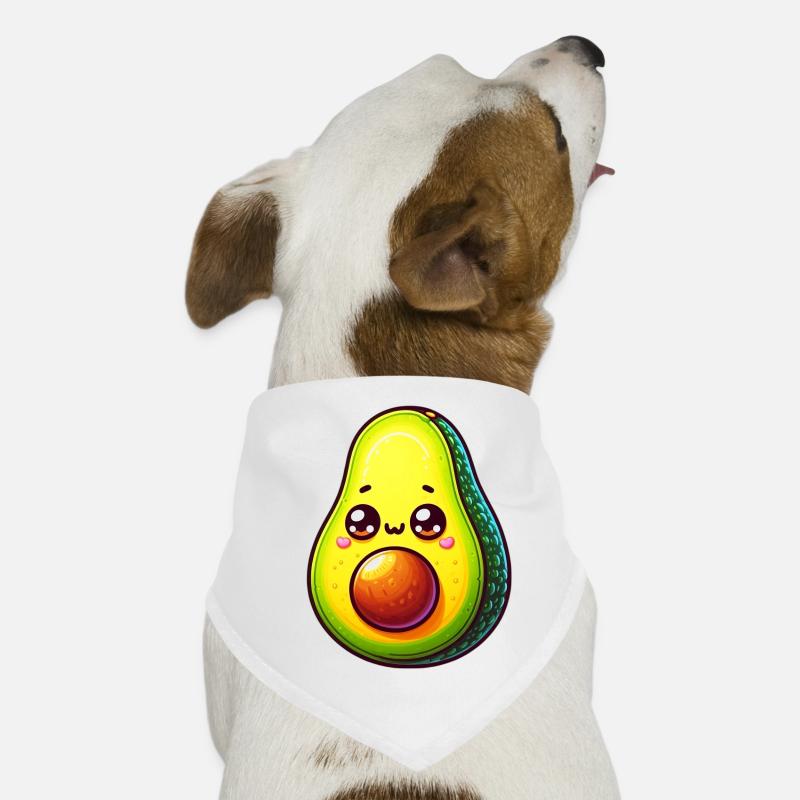Avocado Hunde-Bandana