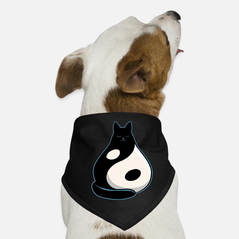 YinYang Cat Dog Bandana