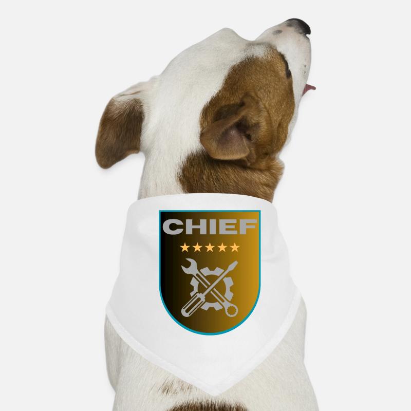 Chef d’atelier Bandana pour chien