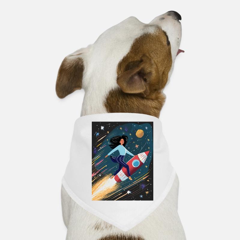 Rocket Flight Dog Bandana