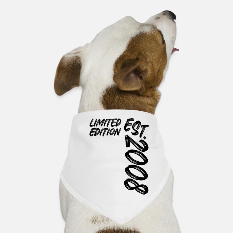 Limited Edition Est. 2008 Hunde-Bandana
