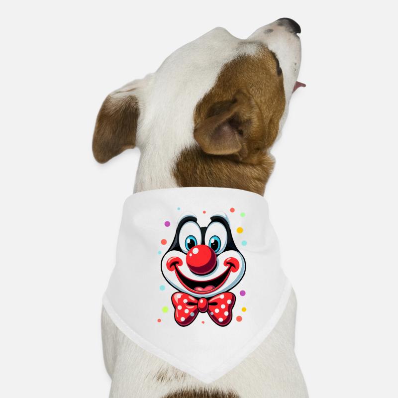 Déguisement de clown de carnaval Carnaval Carnaval Bandana pour chien