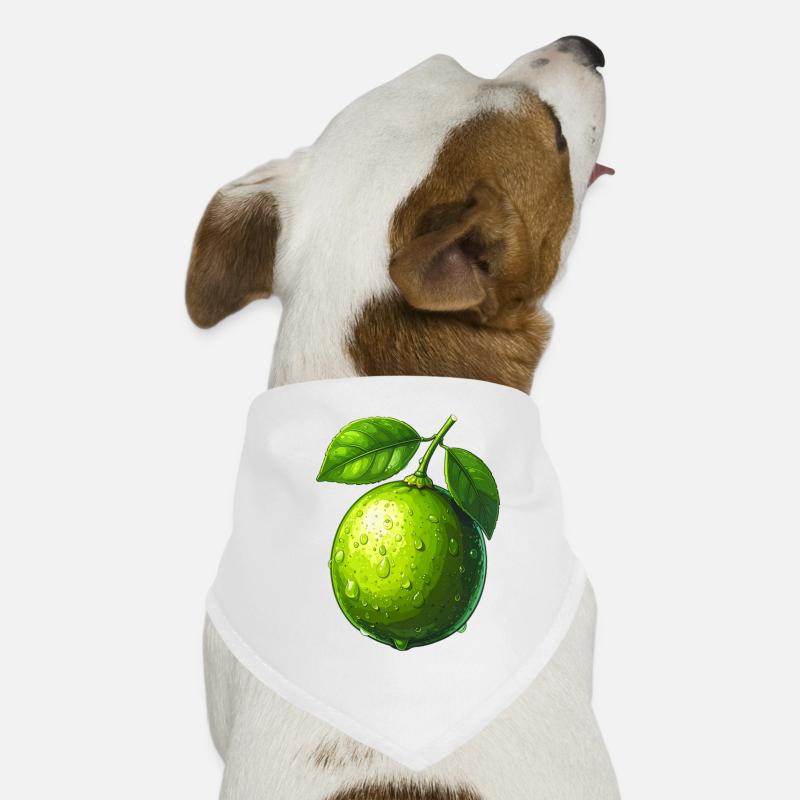 Lime Dog Bandana