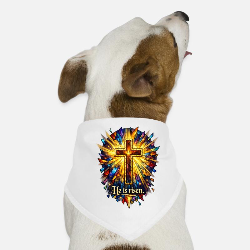He is risen Hunde-Bandana