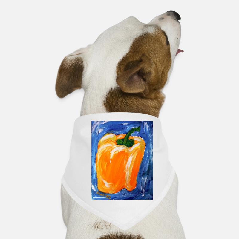 Le poivre orange dans l’expressionnisme Bandana pour chien