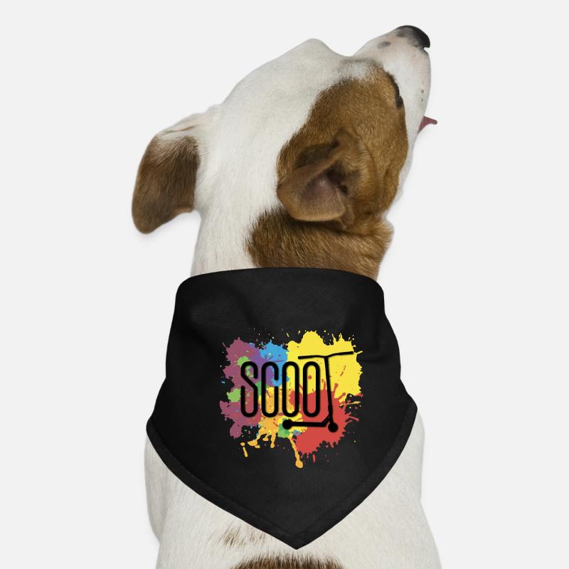 Scoot abstract Dog Bandana