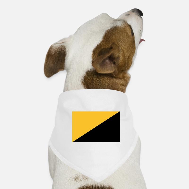 Anarchie Cafpitalisme Drapeau plat Bandana pour chien