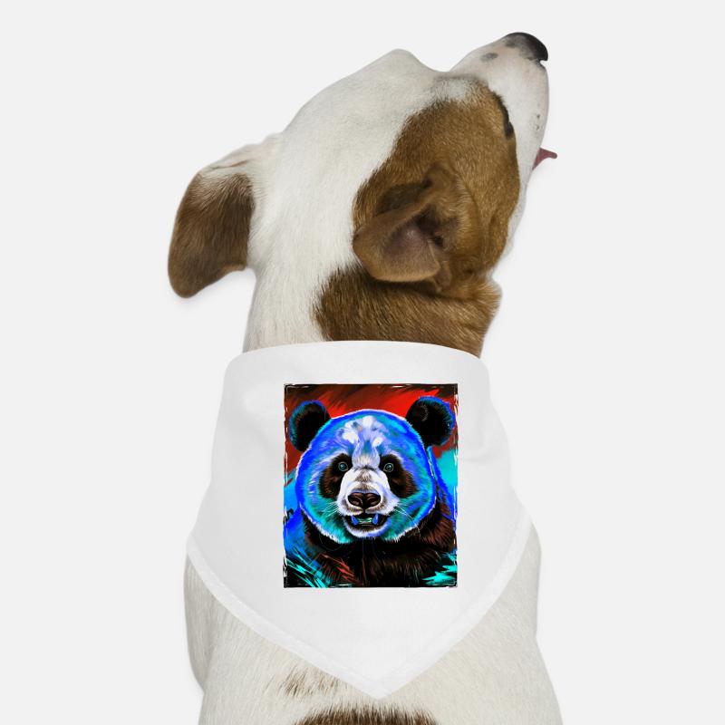 Panda Portrait Bandana pour chien