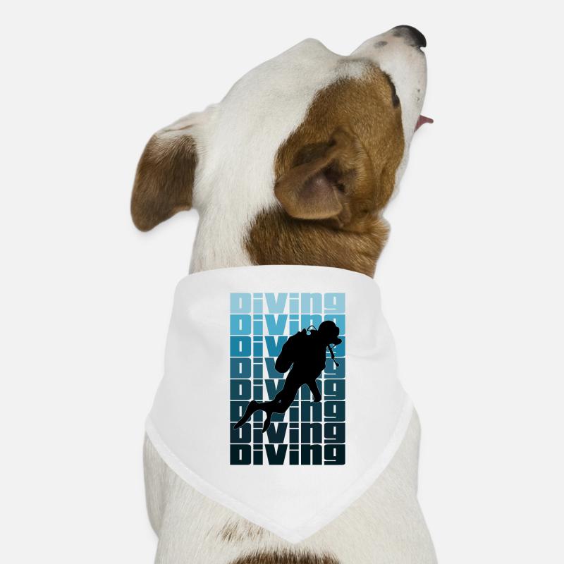 Sport de plongée Bandana pour chien