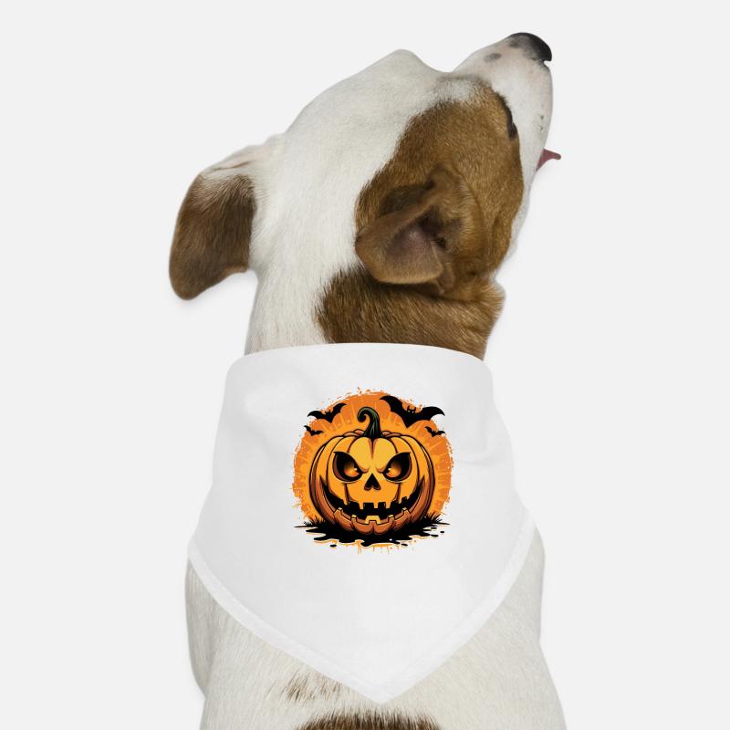 Halloween Pumpkin Costume - Spooky Dog Bandana