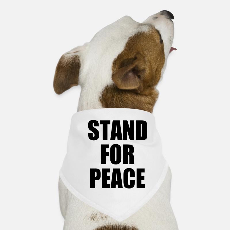 Stand for peace Dog Bandana