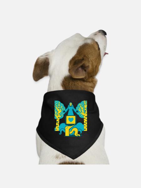 Holy Dream TV - Hunde-Bandana Dreieckstuch - Schwarz