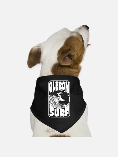 OLERON - Hunde-Bandana Dreieckstuch - Schwarz