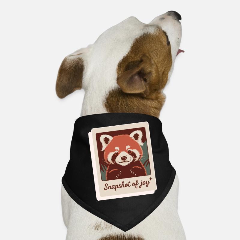 Red Panda Snapshot Joy Dog Bandana