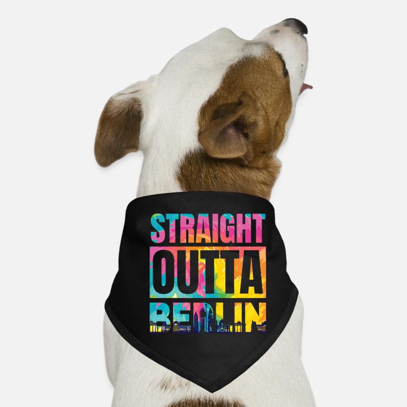 Direkt aus Berlin Hunde-Bandana