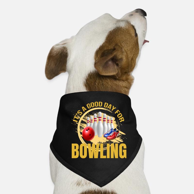 It s a good day for Bowling Hunde-Bandana