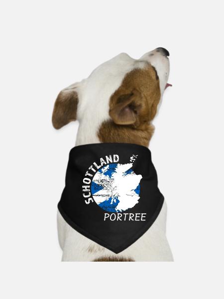 portree - Bandana pour chien - noir - Devant