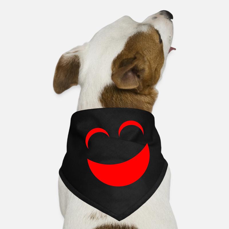 rouge Bandana pour chien