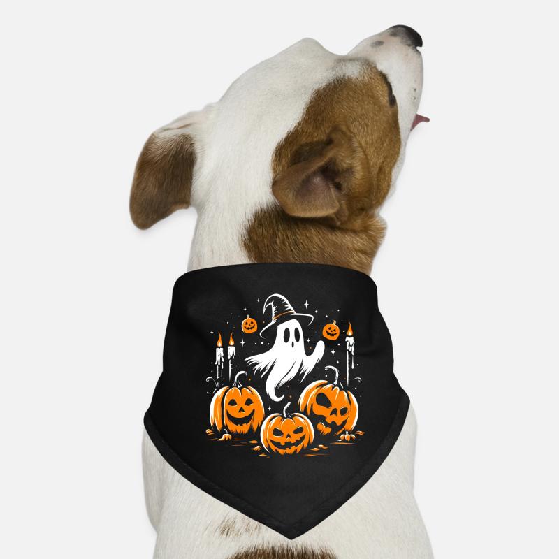 Halloween ghost Dog Bandana