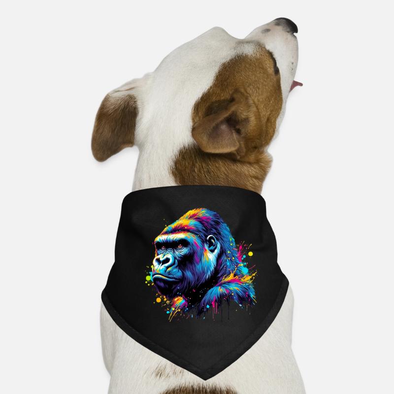 Gorilla Hunde-Bandana