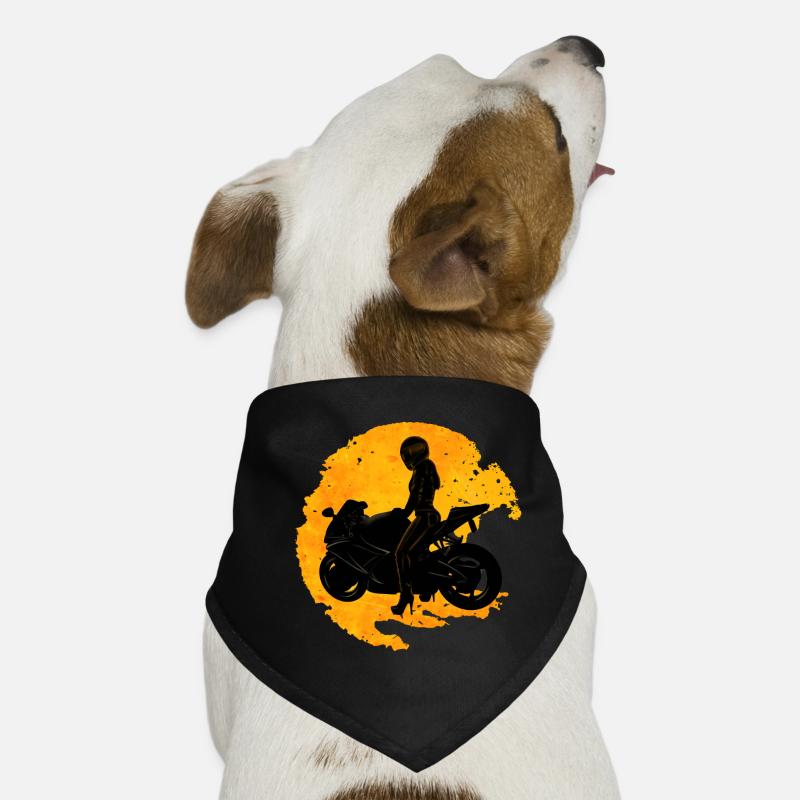 Motorcycle Bandana pour chien