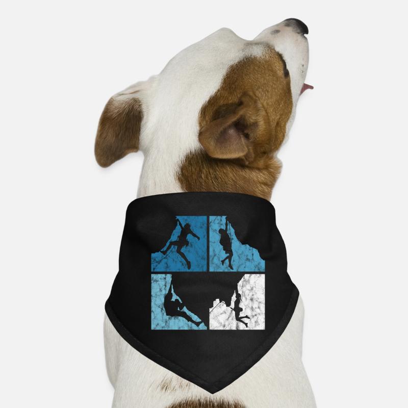 Mountaineering retro climbing bouldering mountain gift Dog Bandana