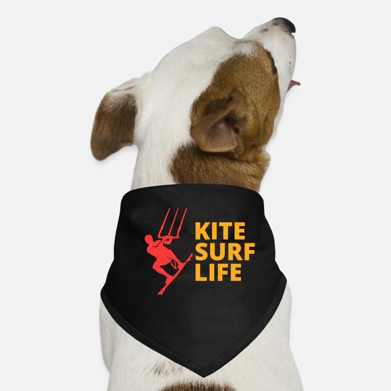 Kitesurf Kiteboard Kiteboarder Kitesurf Bandana pour chien